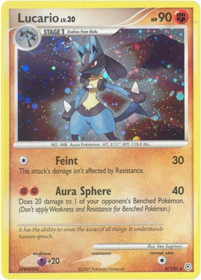 Lucario - 006/130 - Diamond and Pearl