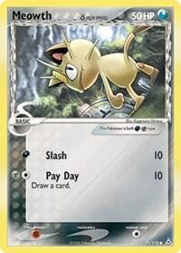Meowth (Delta Species) - 071/110 - EX Holon Phantoms