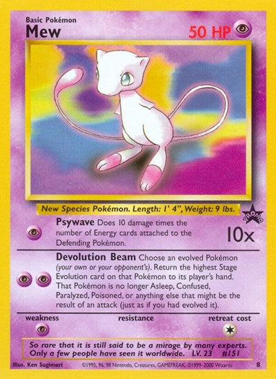 Mew - 008/053 - WoTC Promo