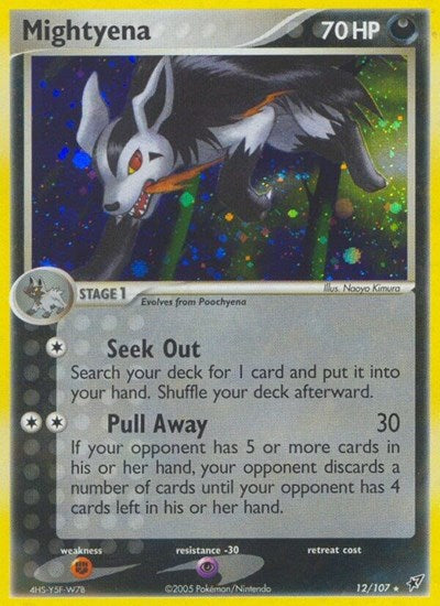 Mightyena - 012/107 - EX Deoxys