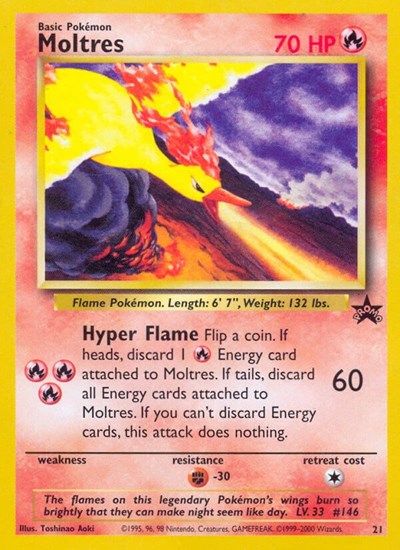 Moltres - 021/053 - WoTC Promo