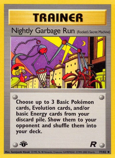 Nightly Garbage Run (Rocket's Secret Machine) - 077/082 - Team Rocket