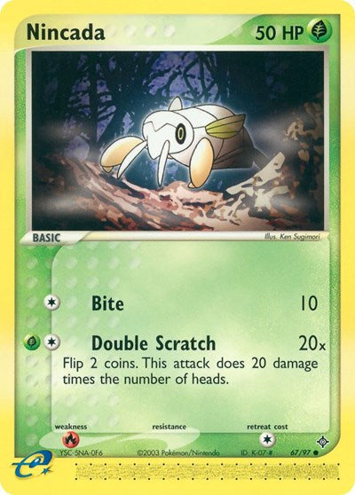 Nincada - 067/097 - EX Dragon