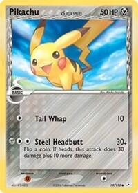Pikachu (Delta Species) - 079/110 - Holon Phantoms
