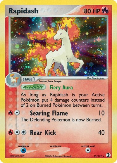 Rapidash - 013/112 - EX FireRed & LeafGreen
