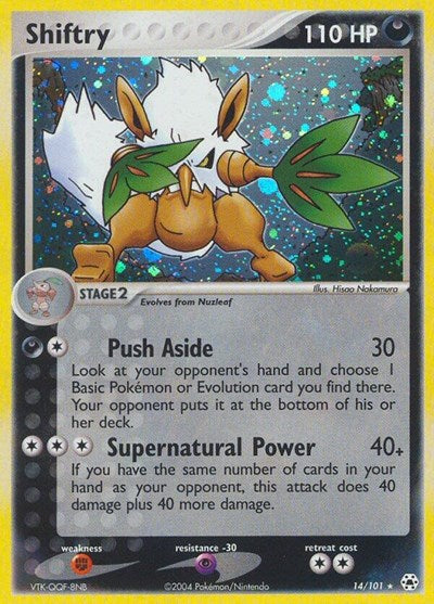 Shiftry - 014/101 - EX Hidden Legends