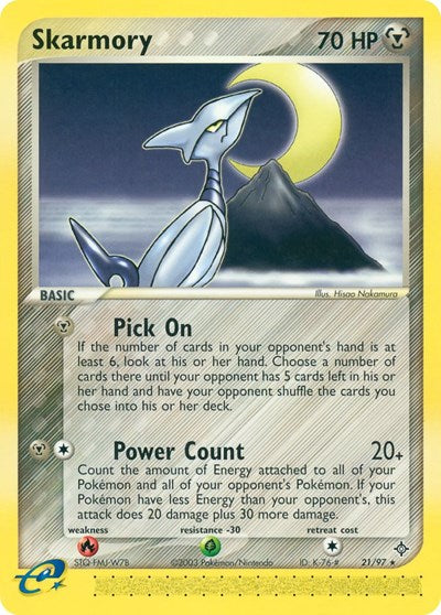 Skarmory - 021/097 - EX Dragon