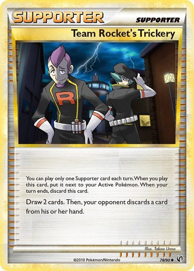 Team Rocket's Trickery - 078/090 - Undaunted