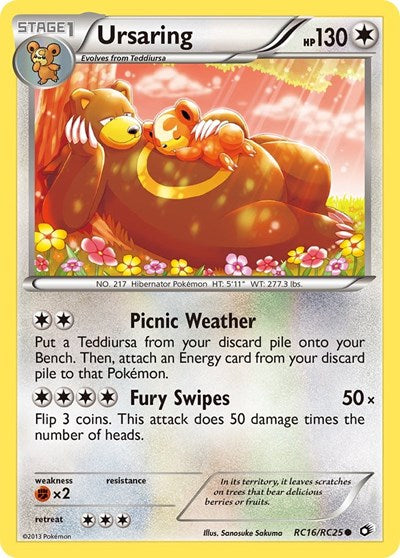 Ursaring - RC16/RC25 - Legendary Treasures: Radiant Collection