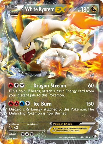 White Kyurem EX - 103/149 - Boundaries Crossed