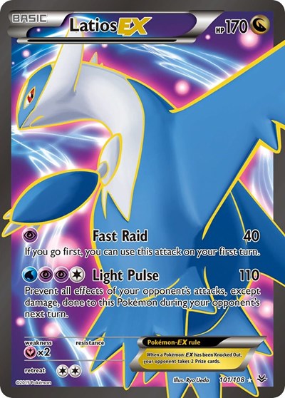 Latios EX (101 Full Art) - 101/108 - XY - Roaring Skies
