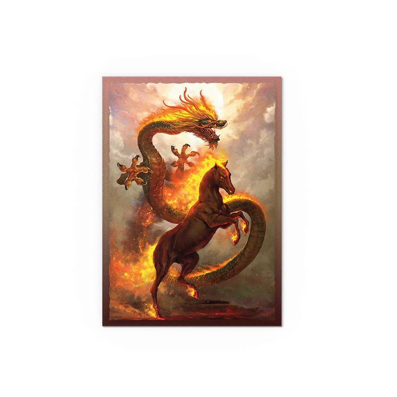 Dragon Shield Signature Art Sleeves: Fire Horse (100ct)
