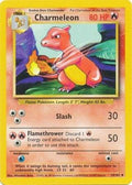 Charmeleon Pokémon trading card with character and information