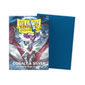 Dragon Shield Dual Matte Sleeves: Cobalt & Silver (100ct)