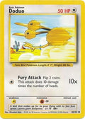 Pokémon trading card featuring Doduo with yellow border