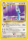 Dragonair Pokémon trading card with detailed information and artwork