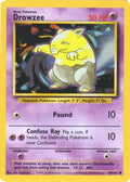 Pokémon trading card featuring Drowzee with yellow border