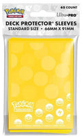 Pokemon - 65-Pack Deck Protector: Energy - Electric Type - Ultra Pro Card Sleeves