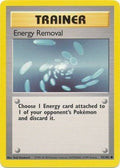 Pokémon trading card with 'Energy Removal' effect