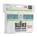 Gamegenic Just Sleeves: Board Game Standard American Value Pack — Clear (150ct)