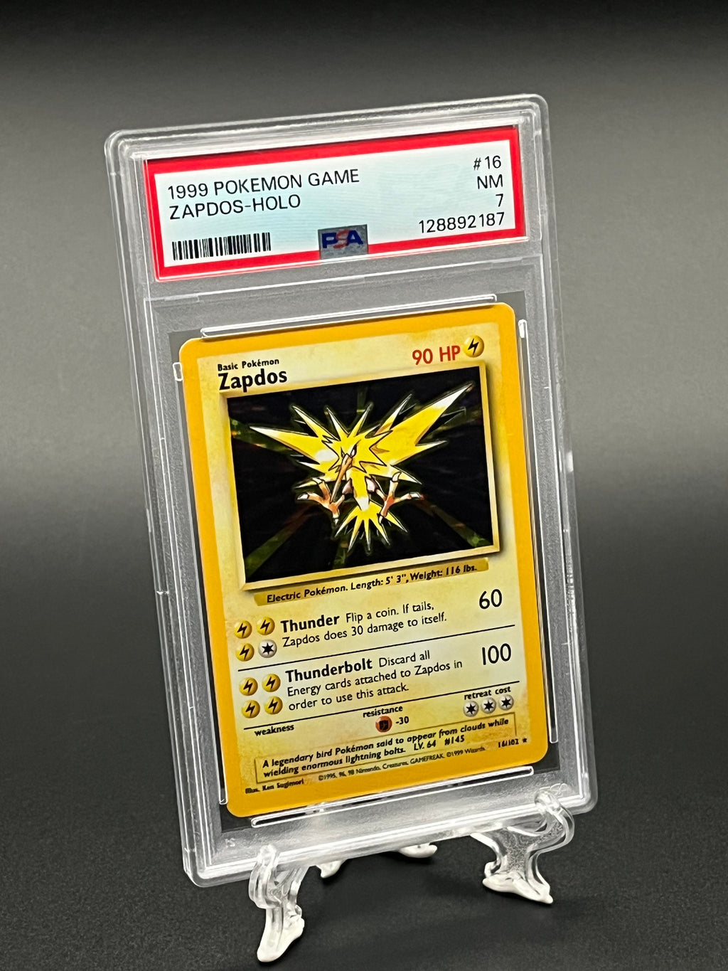Zapdos PSA 7 Front