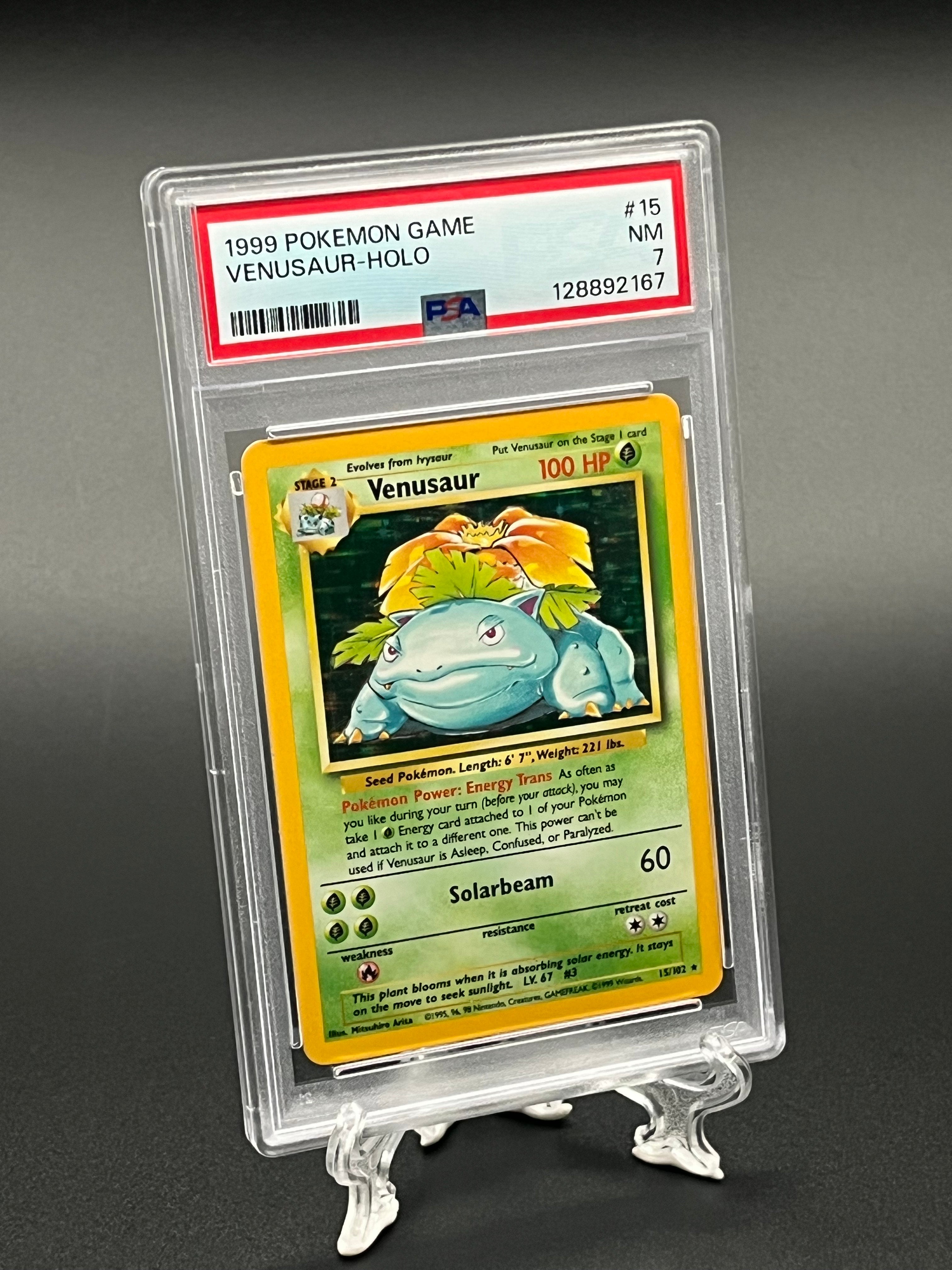 Venusaur PSA 7 Front
