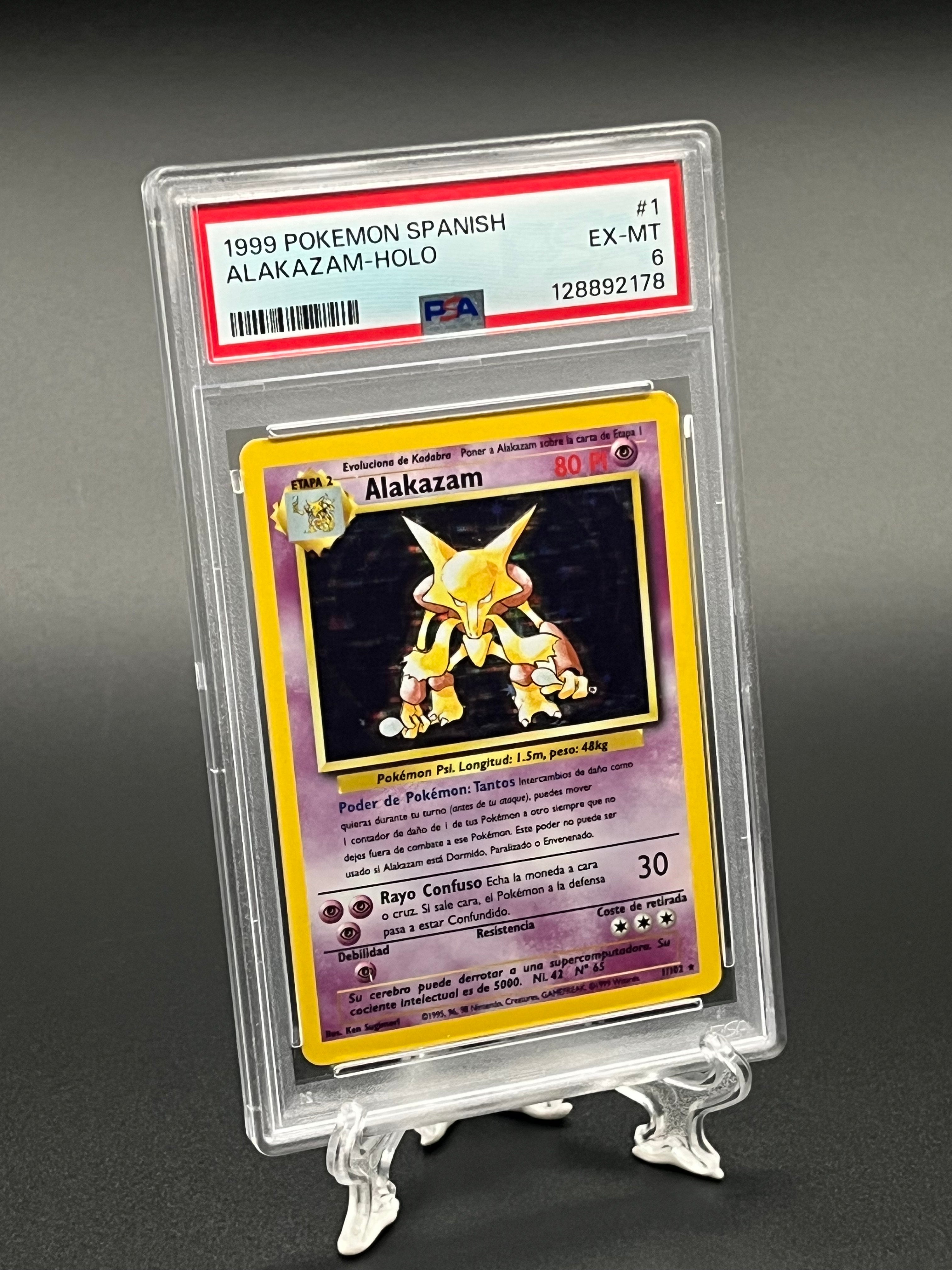 Spanish Alakazam PSA 6 Front