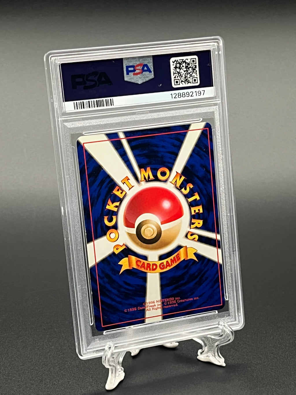 Sabrinas Gengar PSA 7 Back