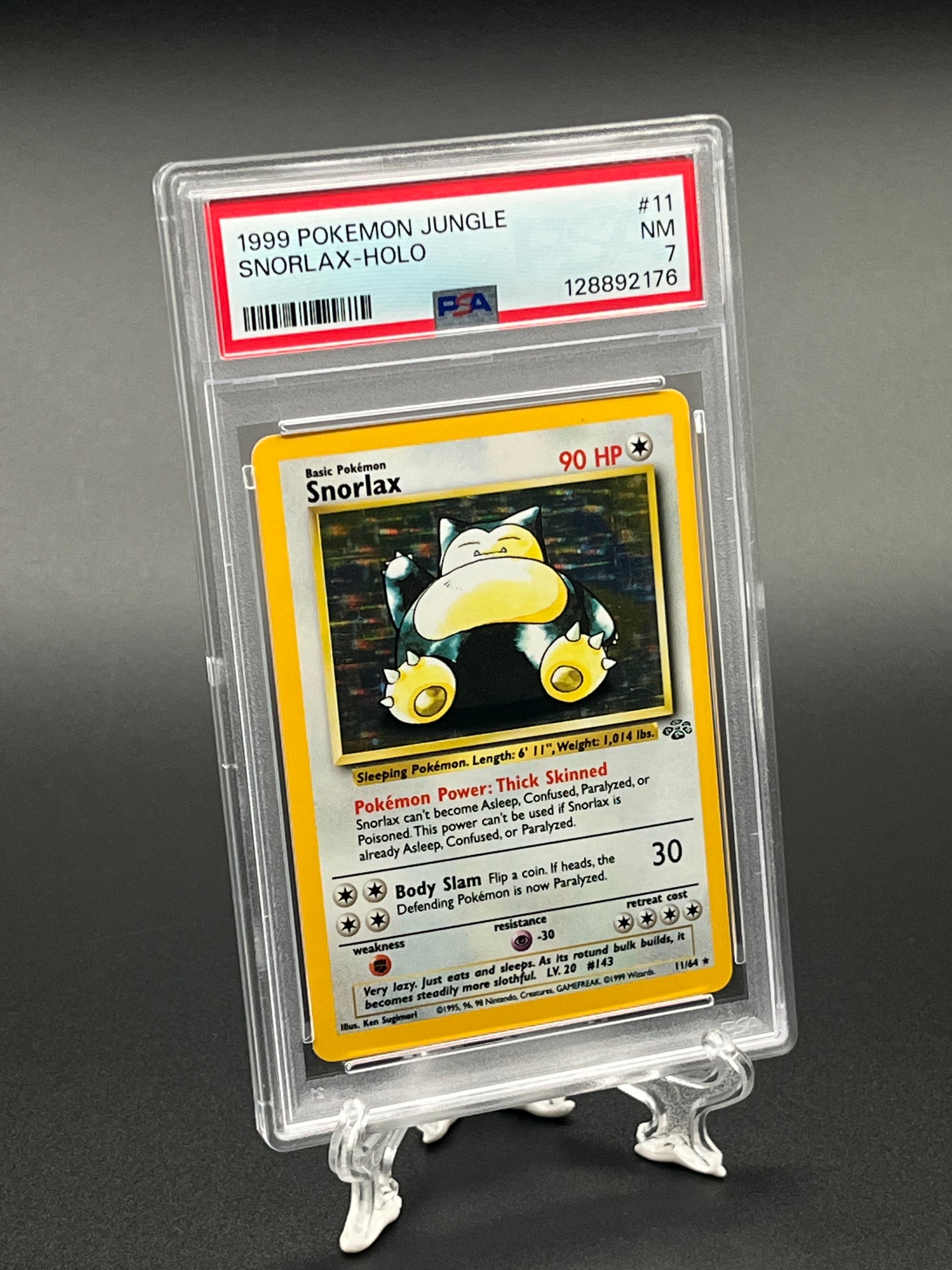 Snorlax PSA 7 Front