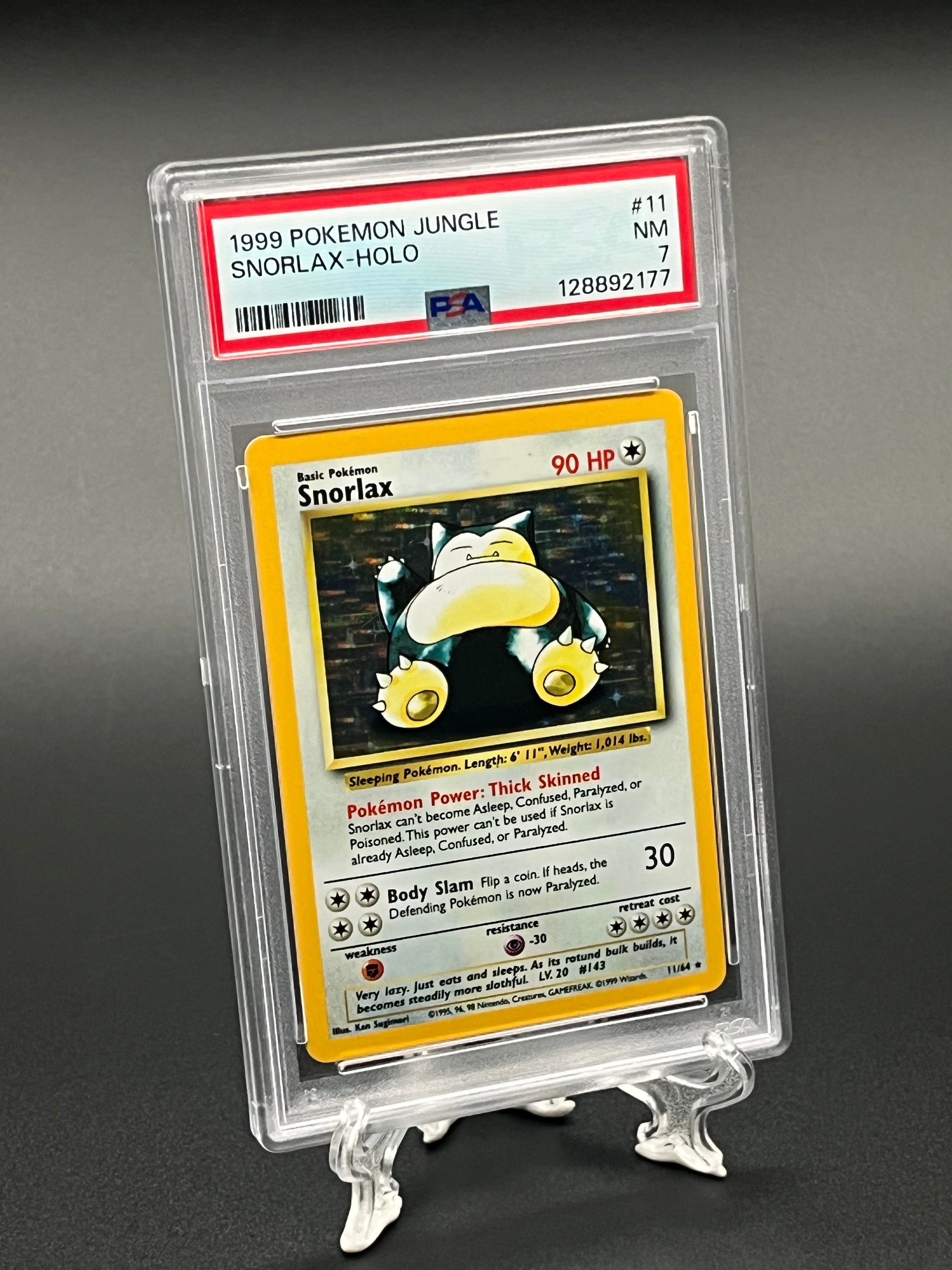 Snorlax No Symbol PSA 7 Front