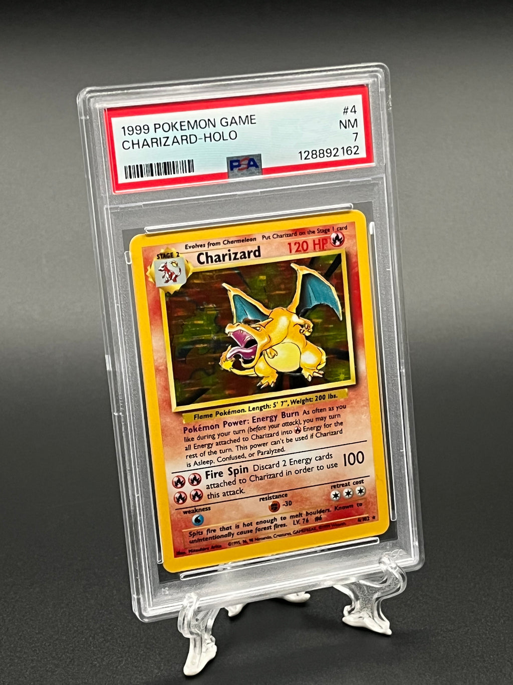 Charizard PSA 7 Front