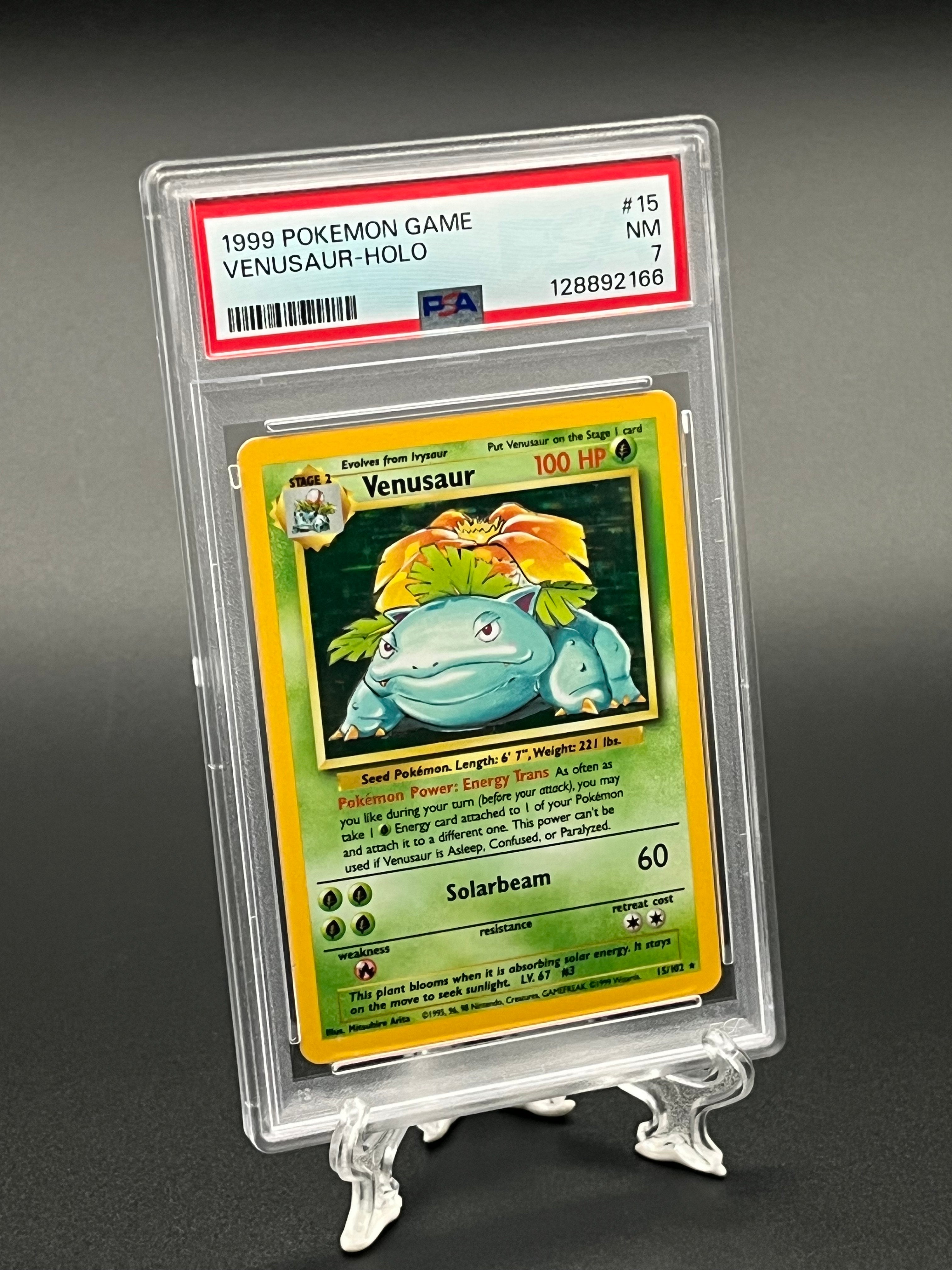 Venusaur PSA 7 Front