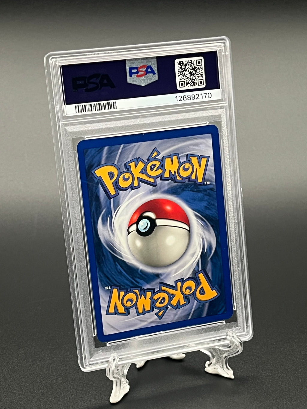 Vaporeon PSA 7 Back