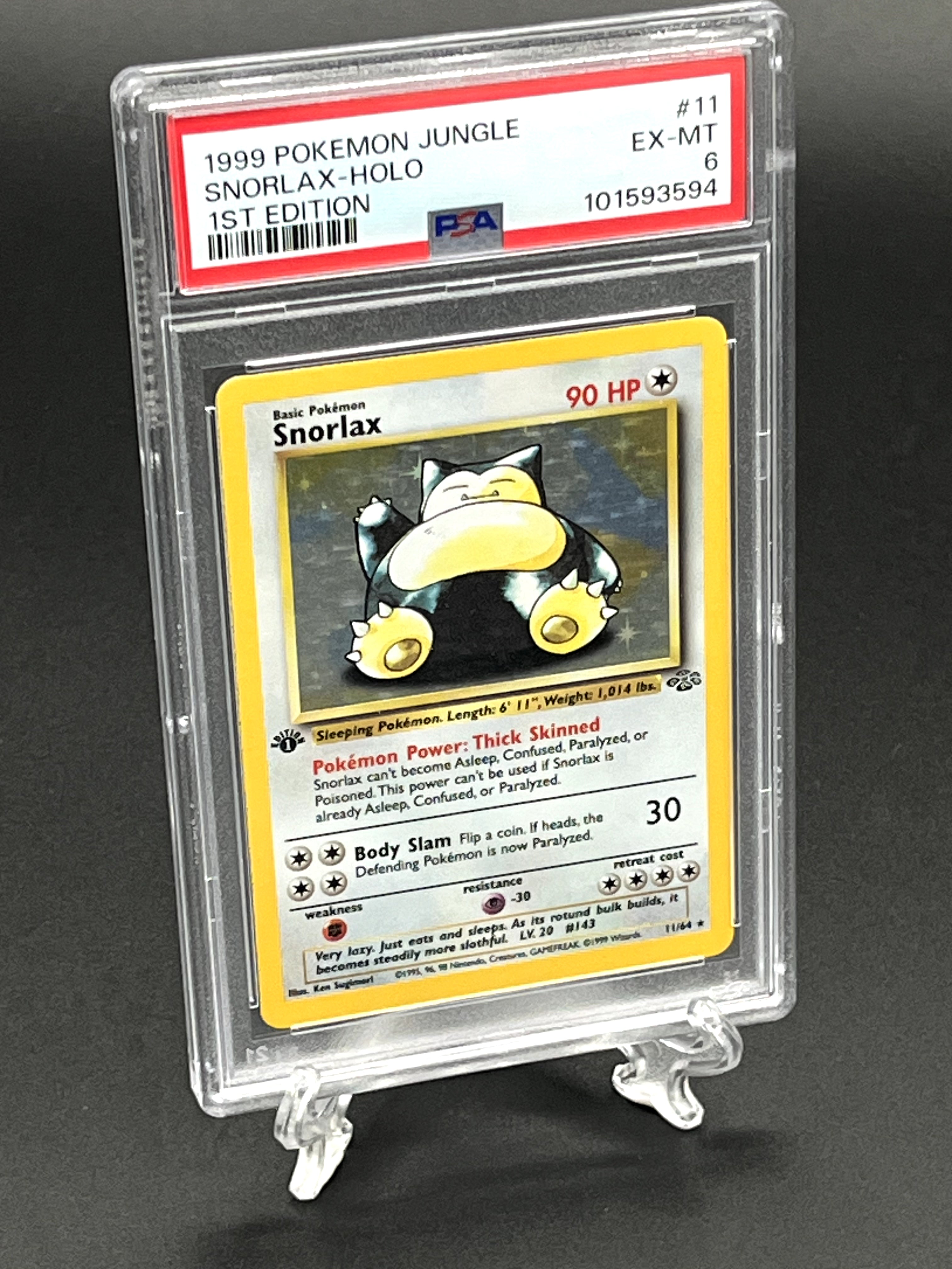 Snorlax PSA 6 Photo 1