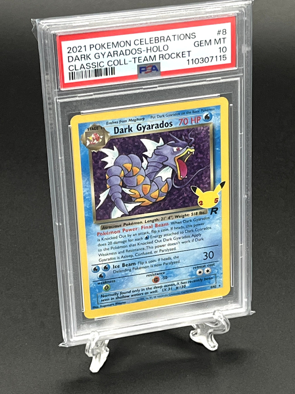 Dark Gyarados PSA 10 Photo 1