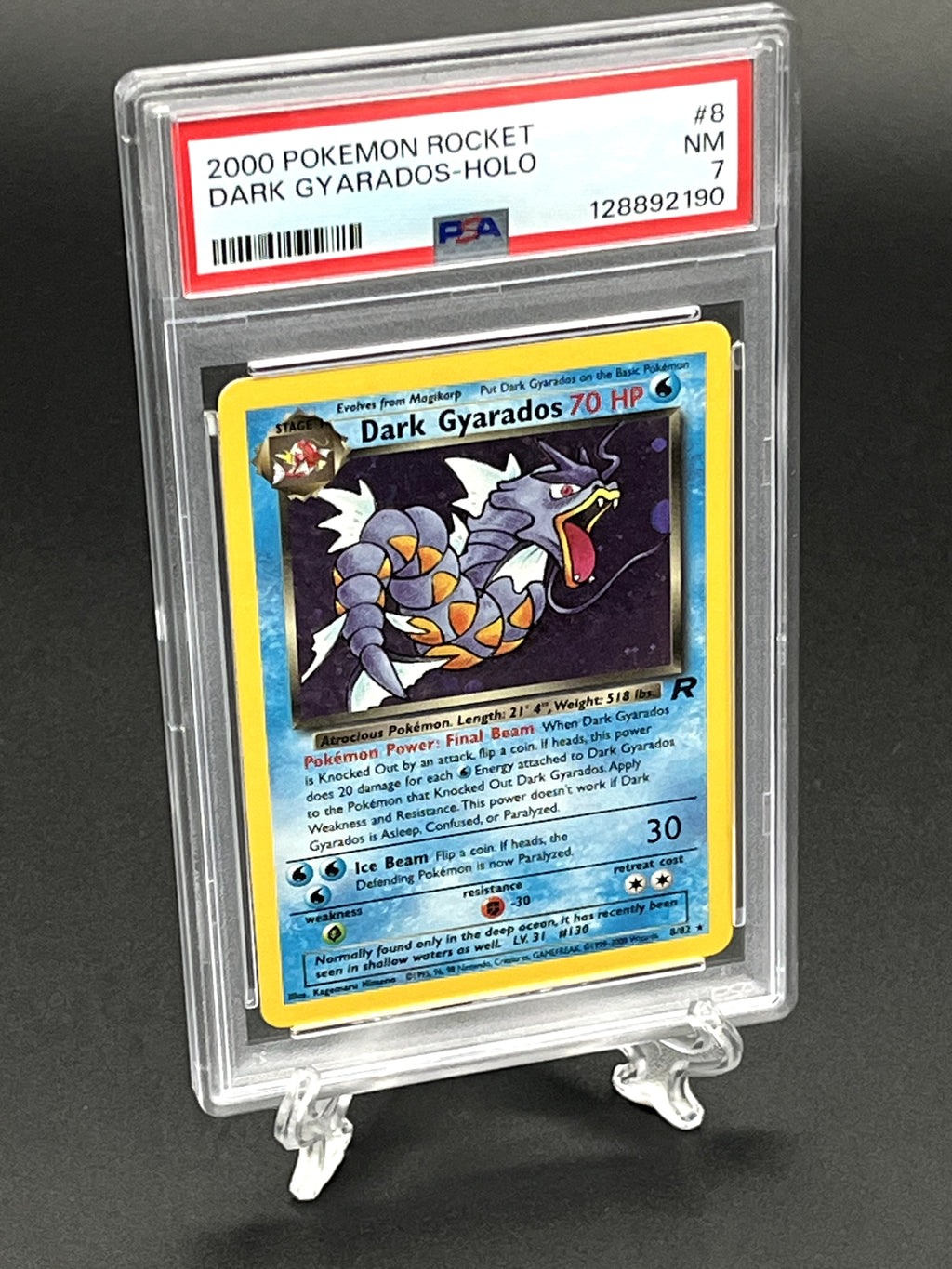 Dark Gyarados PSA 7 Photo 1