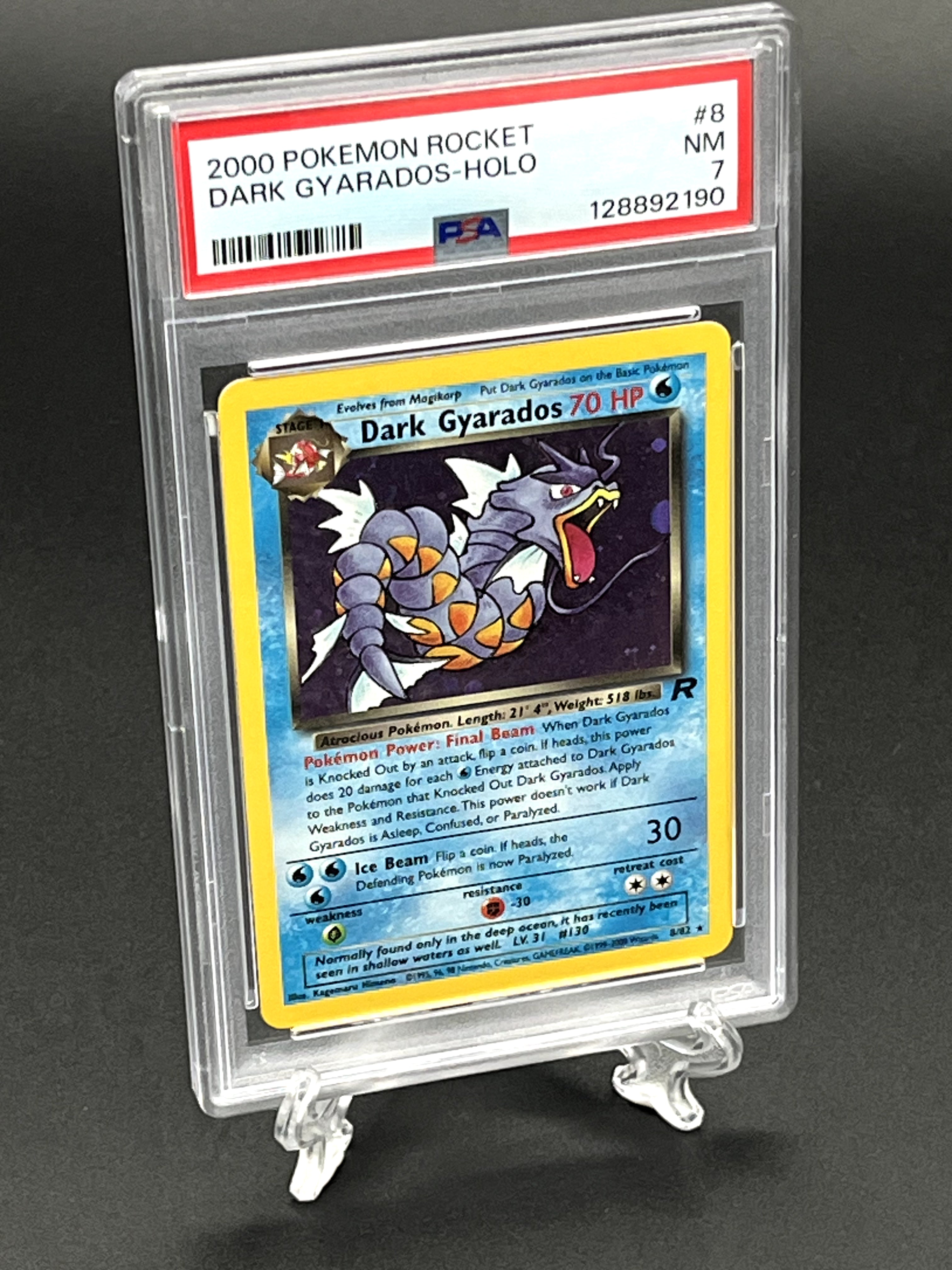 Dark Gyarados PSA 7 Photo 1