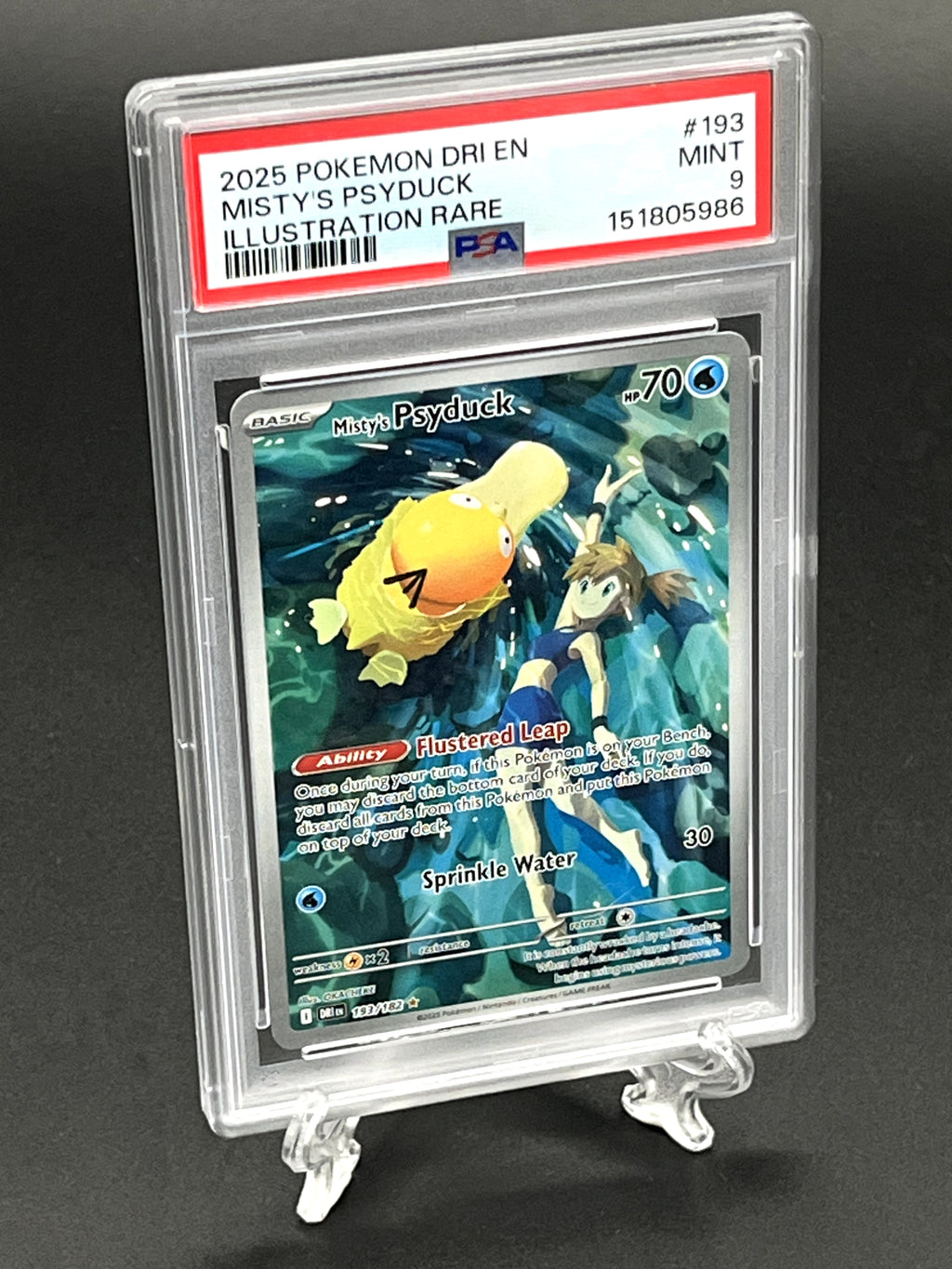 Misty's Psyduck PSA 9 Photo 1