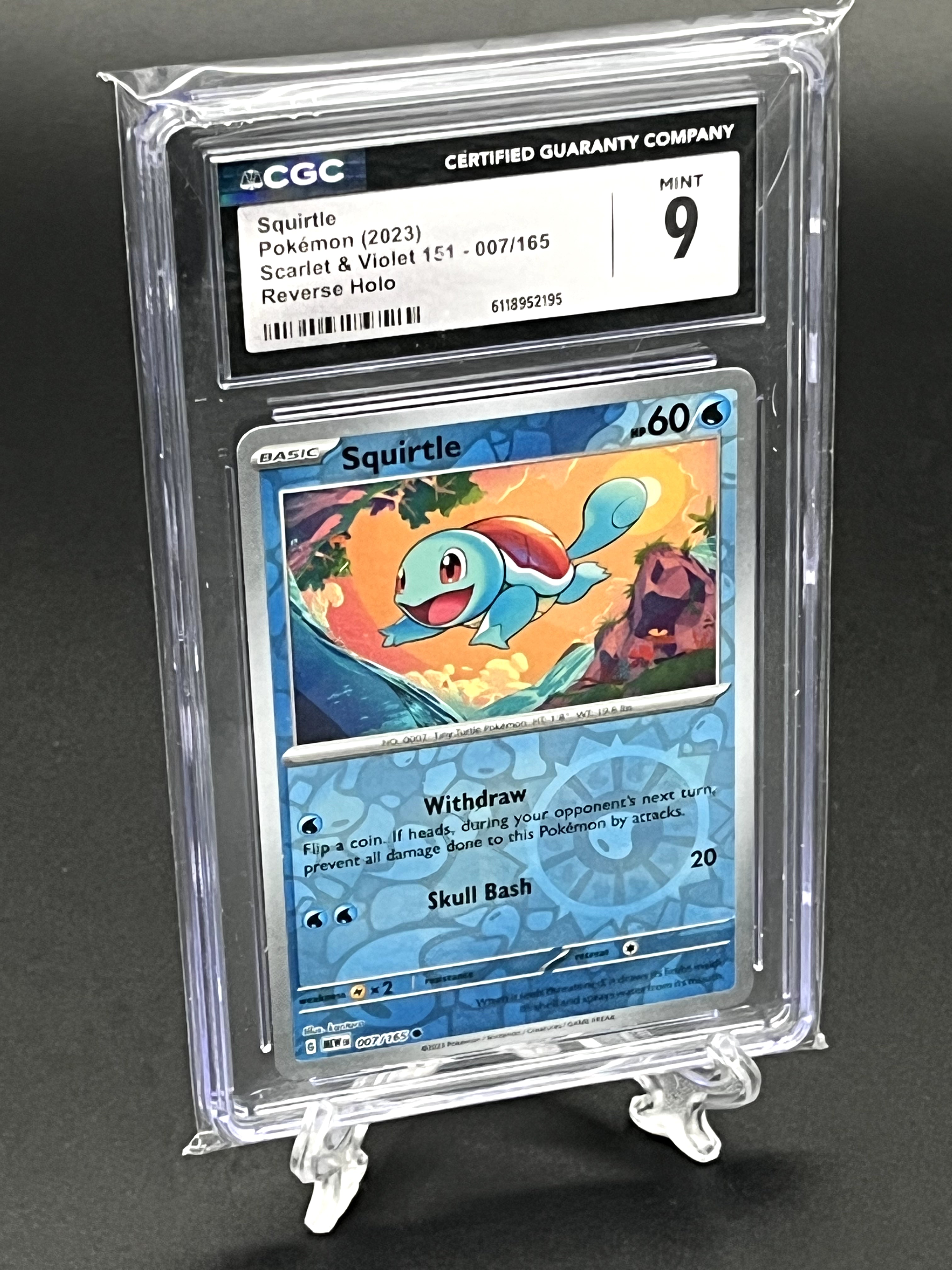 Squirtle CGC 9 Photo 1
