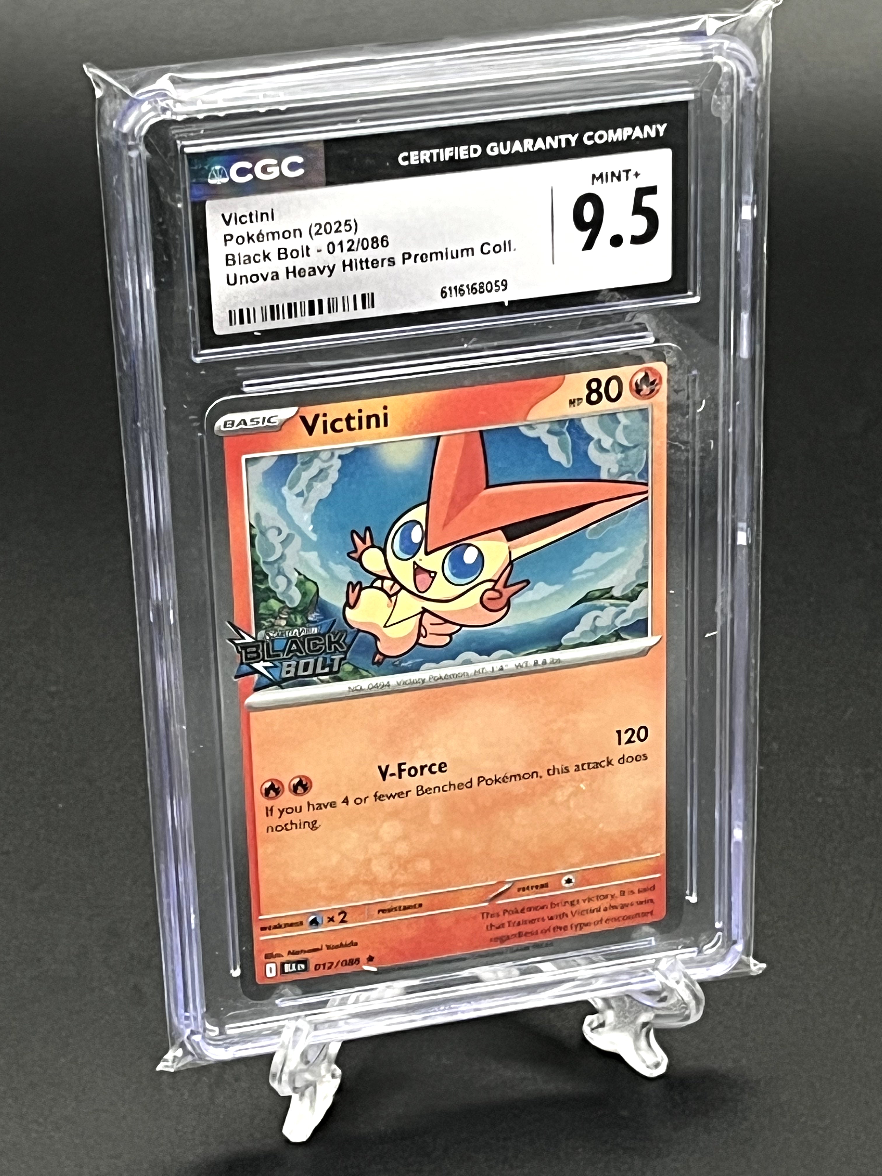 Victini (Black Bolt Stamped) CGC 9.5 Photo 1