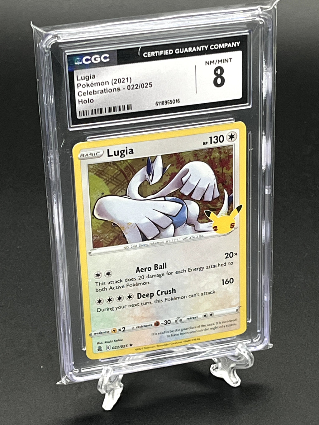 Lugia CGC 8 Photo 1