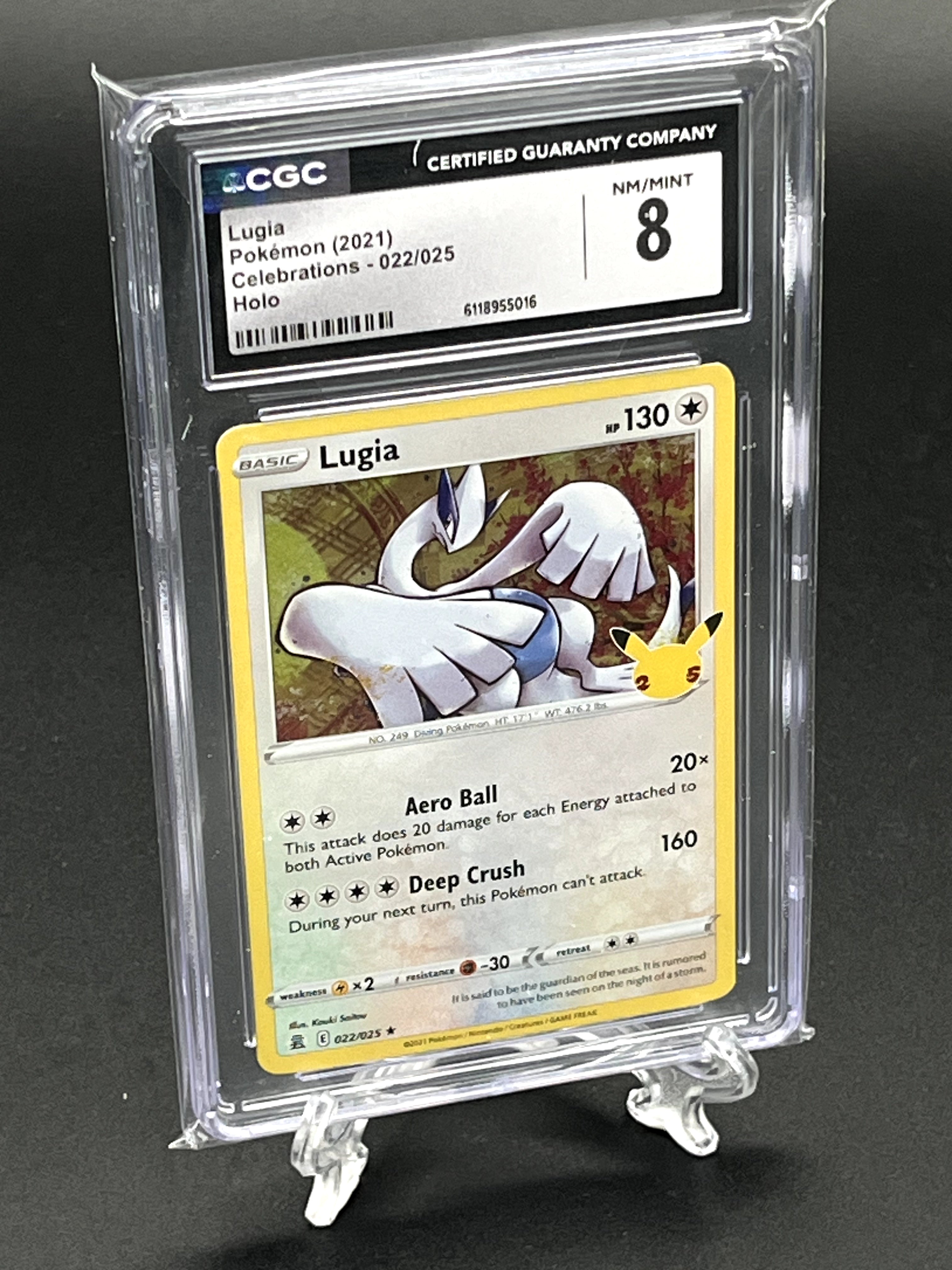 Lugia CGC 8 Photo 1