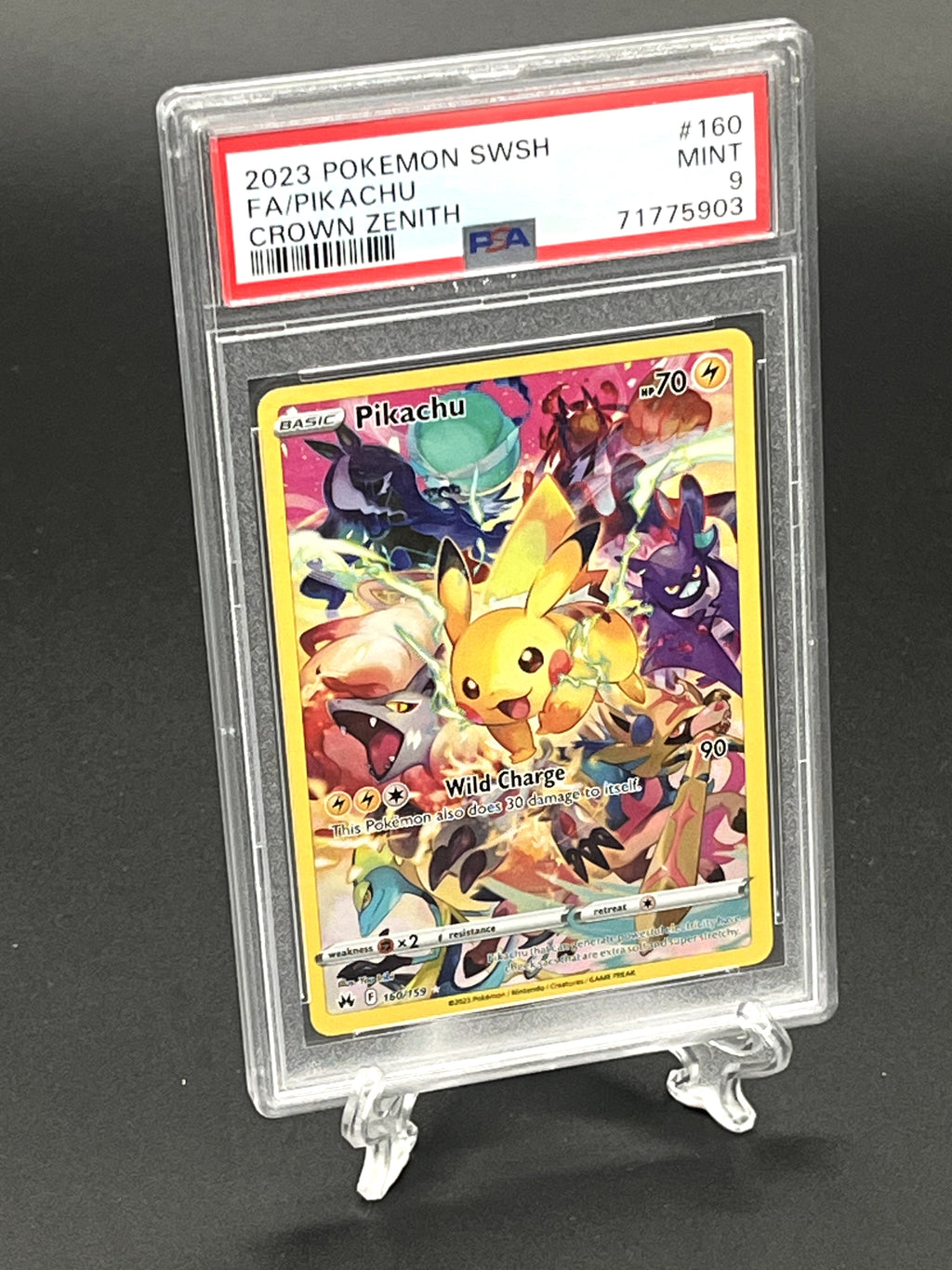 Pikachu (Secret) PSA 9 Photo 1