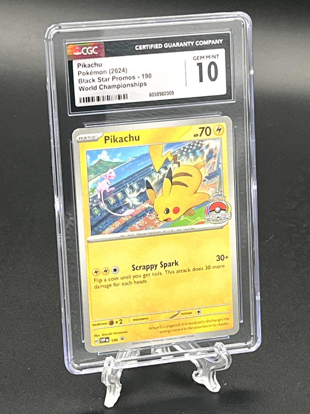Pikachu CGC 10 Photo 1