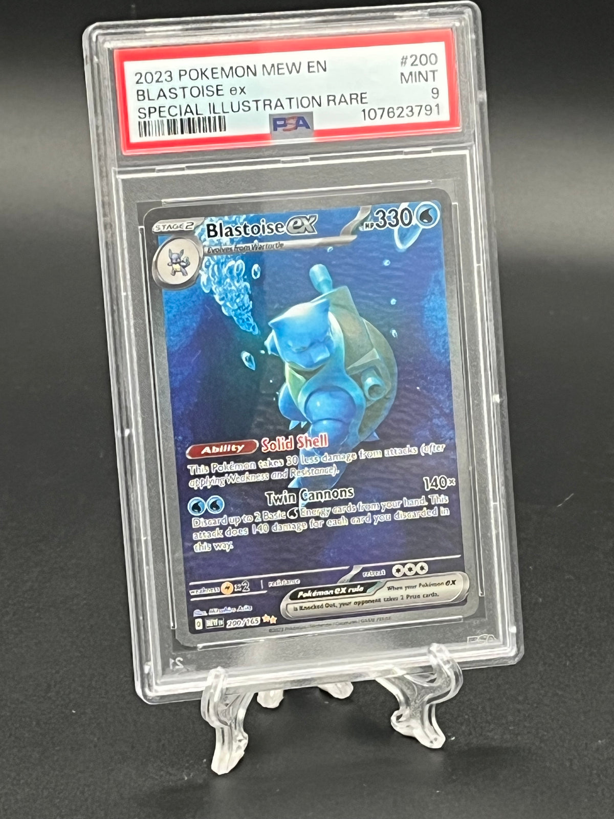 Blastoise ex PSA 9 Photo 1
