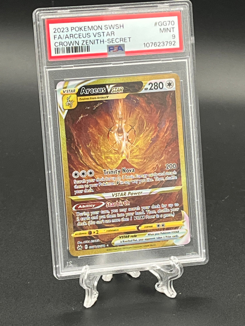 Arceus VSTAR (Secret) PSA 9 Photo 1