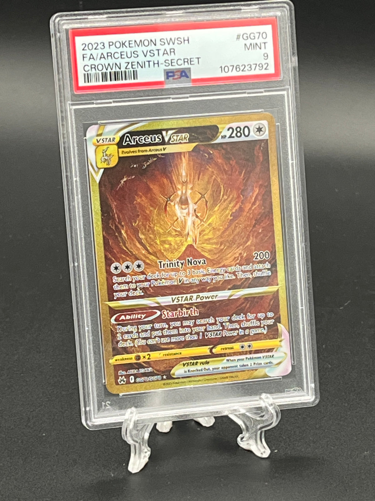Arceus VSTAR (Secret) PSA 9 Photo 1