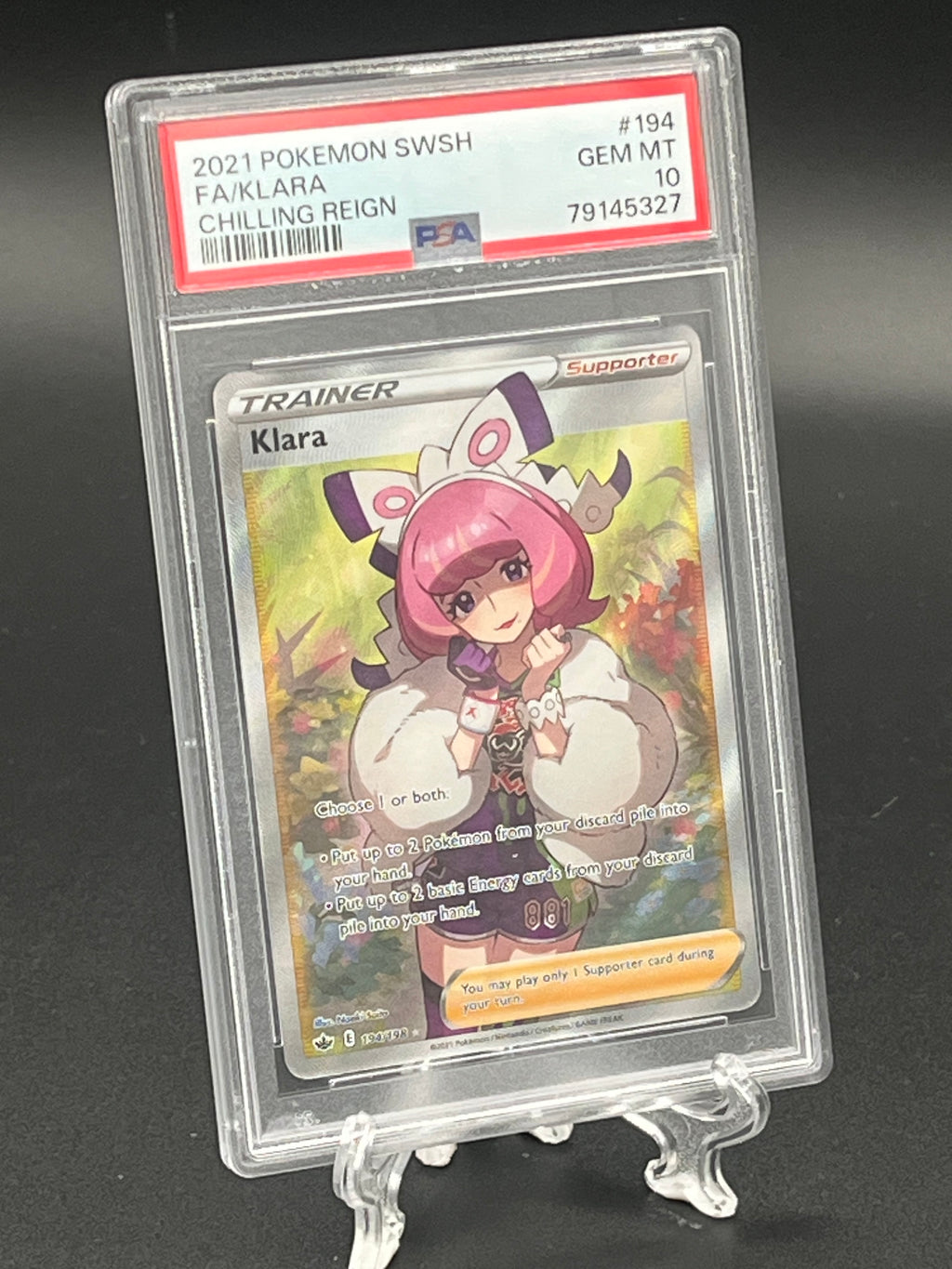 Klara (Full Art) PSA 10 Photo 1