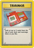 Pokémon trading card featuring a Pokédex trainer item