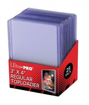 Ultra Pro: 3" x 4" Clear Regular Toploader (25-Count)